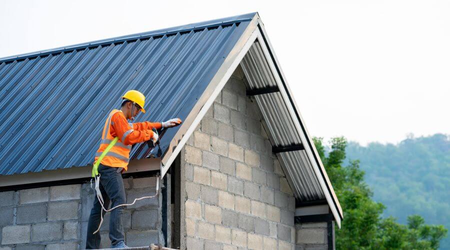 Professional metal roof installation in Caddo, OK